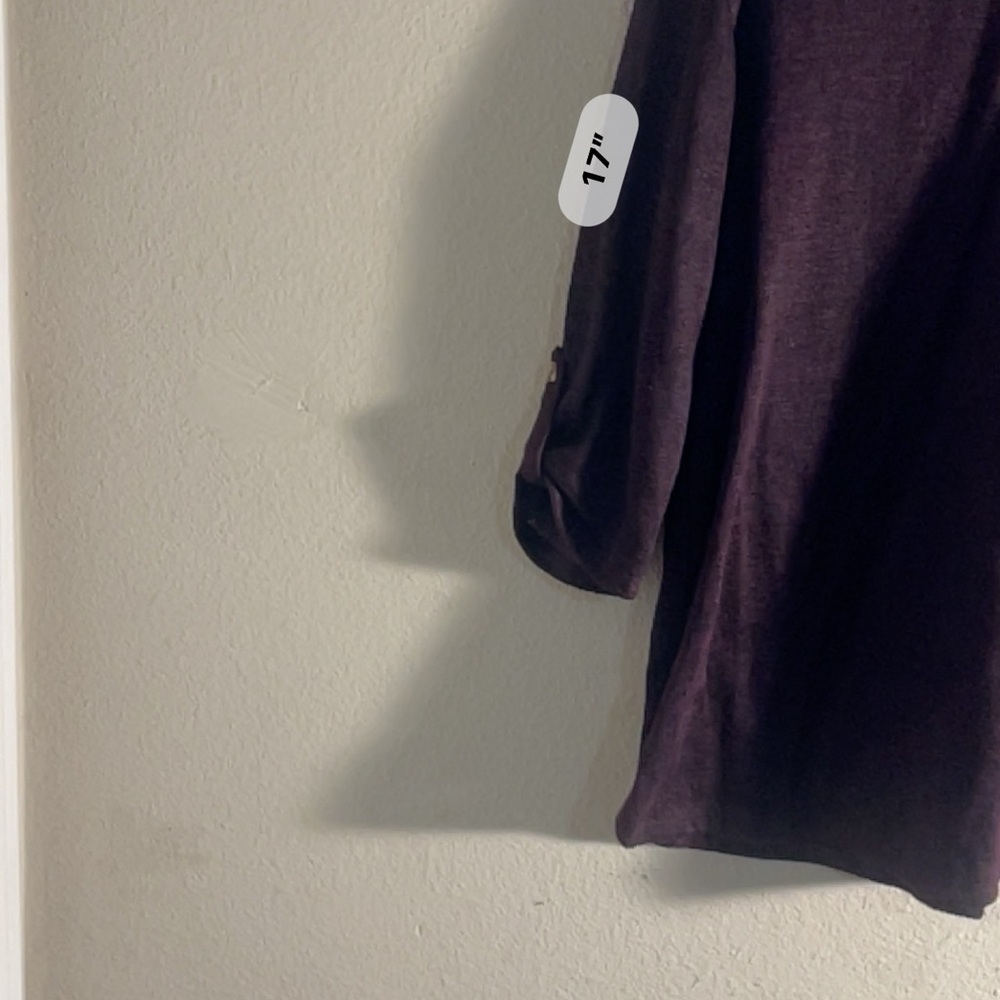Rue21 Deep Purple Long Sleeve Top - Picture 8 of 10